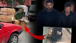 İstanbulda çöpe bırakılan koliler büyük operasyonu ortaya çıkardı