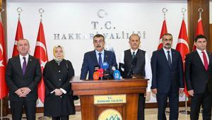 Milli Eğitim Bakanı Tekin Hakkaride konuştu