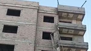 Mersinde acı olay İnşaat iskelesinden düşen iki kardeşten biri yaşamını yitirdi