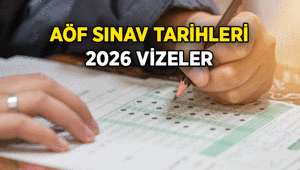 AÇIKÖĞRETİM 📍 AÖF sınavlarının yeni tarihleri ne zaman 2026 AÖF vize ve final tarihleri takvimi