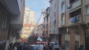 Esenyurtta 5 katlı binada yangın Mahsur kalan 5 kişi kurtarıldı