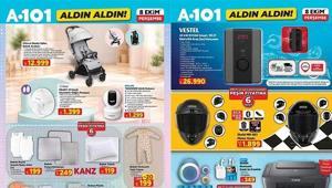 GÜNCEL A101 AFİŞİ (8 EKİM) YARIN SATIŞTA A101 Aldın Aldın 8 Ekim Perşembe aktüel kataloğunda hangi ürünler satışa sunulacak Mega Blender Set, Halı/Koltuk Yıkama Makinesi, Narenciye Sıkacağı, Valiz Çeşitleri, Baget Çanta, Jüt Görünümlü Naturel Halı