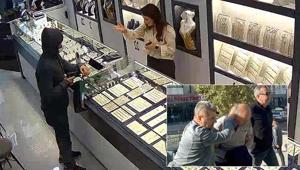 Oyuncak tabancayla kuyumcuyu soymaya kalktı, aldığı cevapla kaçtı Kıskıvrak yakalandı