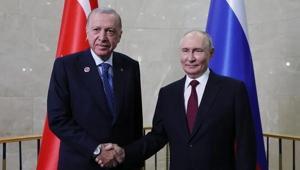 Son dakika... Cumhurbaşkanı Erdoğan, Putin ile görüştü