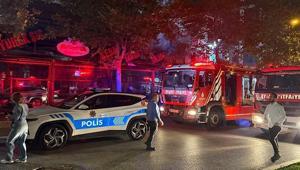 Esenyurtta 2 katlı restoranda yangın: Müdahale eden personel yaralandı