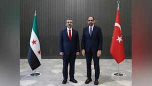 MİT Başkanı İbrahim Kalın Suriye Dışişleri Bakanı Şeybani ile görüştü