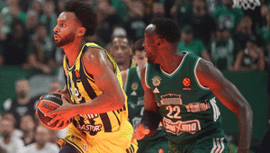 Fenerbahçe, Euroleaguede Panathinaikosa yenildi, ilk mağlubiyetini aldı