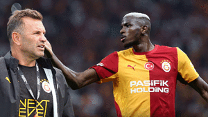 Galatasarayda Okan Buruktan Victor Osimhen kararı
