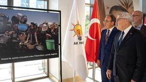AK Partide Gazze: Vicdanın Şahitliği fotoğraf sergisi açıldı