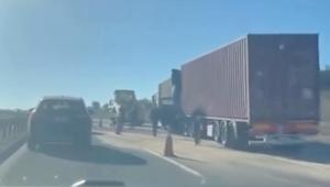 Boluda Anadolu Otoyolunda kaza TIR şoförü Mert Becit hayatını kaybetti