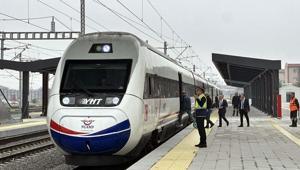 Hızlı tren, Edirne-Çerkezköy arasında ilk seferini yaptı
