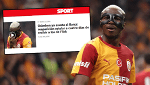 Galatasarayın zaferi İspanyol basınında gündem oldu: Osimhen şimdiden Barcelonayı korkutuyor