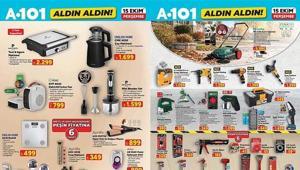 15 EKİM A101 ALDIN ALDIN AKTÜEL KATALOĞU A101 Aldın Aldın 15 Ekim Perşembe aktüel kataloğunda hangi ürünler satışa çıkacak Akıllı Baskül, Elektrikli Isıtıcı Fan, ATV, Benzinli Motosiklet, Benzinli ve LPGli Jenaratör...
