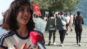 Hava 27 dereceye çıktı, İstanbullular denize koştu Pastırma yazını nihayet gördük