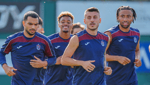 Trabzonspor, KuPS Kuopio maçı antrenmanlarını sürdürdü