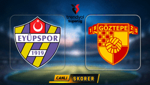 Süper Ligde haftanın kapanış maçı Eyüpspor ile Göztepe karşı karşıya