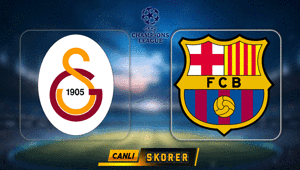 UEFA Şampiyonlar Liginde Galatasaray ile Barcelona karşı karşıya