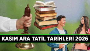 ÖĞRENCİLERDE YILIN İLK TATİL HEYECANI 📣 Kasımın ara tatili ne zaman 2026 Kasım ara tatili ne zaman başlıyor, ne zaman bitiyor İşte hafta sonuyla 9 gün olan ara tatil tarihleri