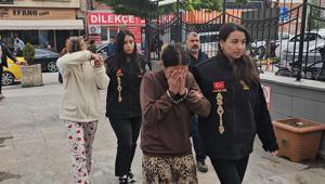 Bir kent diken üstündeydi 2 kadın yakalandı