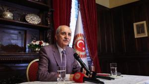 TBMM Başkanı Kurtulmuş, Romada Türk toplumuyla görüştü