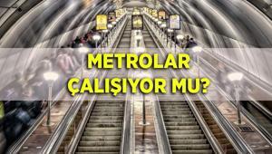 İSTANBULDA METROLAR AÇIK MI 15 Ekim Perşembe Marmaray, metro, tramvay çalışıyor mu, seferler normale döndü mü