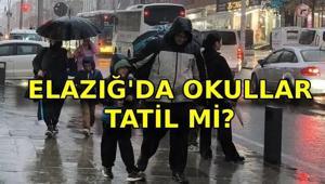 ELAZIĞDA OKULLAR TATİL Mİ SON DAKİKA Elazığda bugün öğleden sonra okul yok mu 15-16 Ekim Elazığ okullar tatil mi Valilik açıkladı
