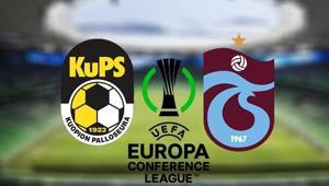 KUPS-TS KONFERANS LİGİ MAÇI | KuPS Kuopio-Trabzonspor Konferans Ligi maçı bu akşam saat kaçta hangi kanalda