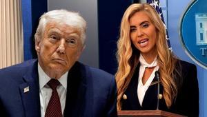 Trump kendisine Kocam diyen Beyaz Saray Sözcüsü Katie Zacharia hakkında kararını verdi