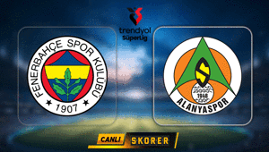 Süper Ligde Fenerbahçe Alanyasporu konuk ediyor