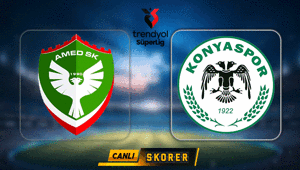 CANLI | Süper Ligde Amed Sportif Faaliyetler - Konyaspor maçı