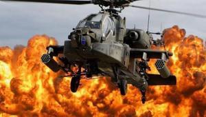 Husiler flaş iddia: Suudi Arabistana ait Apache tipi helikopter düşürüldü