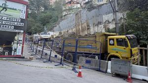 Zonguldakta çöken binanın çevresindeki bir bina daha boşaltılıyor