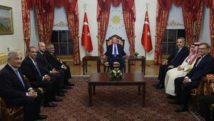 Cumhurbaşkanı Erdoğan 7 ülkenin bakanlarını kabul etti