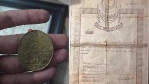 Aile hafızasında yıllarca saklı kaldı: Asker Saçaklının tarihi emaneti