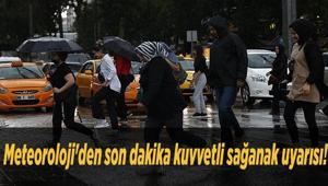 Meteorolojiden son dakika kuvvetli sağanak uyarısı 27 Ekim hava nasıl olacak, İstanbulda yağmur var mı