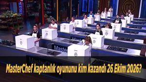 MasterChef kaptanlık oyununu kim kazandı 26 Ekim 2026 Mavi takım kaptanı kim oldu, kırmızı takım kaptanı kim seçildi