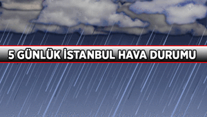 İSTANBUL YAĞMUR HABERLERİ: İstanbul hava durumu nasıl olacak, yağış kaç gün sürecek İşte 5 günlük İstanbul hava durumu