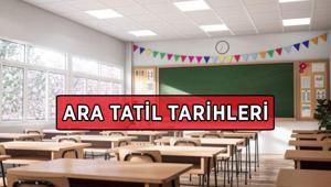 MEB TAKVİMİ ARA TATİL TARİHLERİ 2026-2027: Ara tatil ne zaman Kasım ve Mart ara tatilleri hangi güne denk geliyor