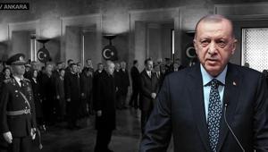 Son dakika... 29 Ekim Cumhuriyet Bayramı Cumhurbaşkanı Erdoğan ve devlet erkanı Anıtkabir’i ziyaret ediyor