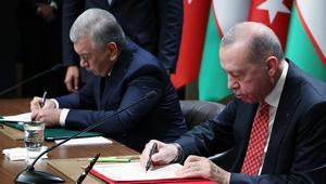 Türkiye ile Özbekistan arasında 5 anlaşma imzalandı