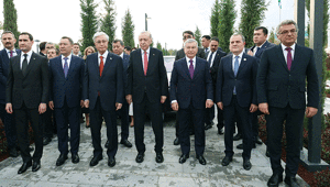 Türk dünyasının kalbi Ankarada atıyor Türk Devletleri Medeniyet Parkı açıldı