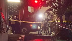 Ankara Çankayada korkutan doğalgaz patlaması Ev bir anda alevlere teslim oldu