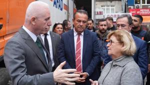 Ayazağa’da sel sonrası yıkım başladı İstanbul Valisi yerinde inceledi