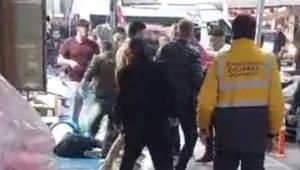 Afyonkarahisarda korkunç saldırı Sopa ve demir çubuklarla darbettiler