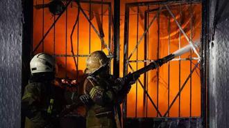 İzmir'de tekstil fabrikasında korkutan yangın