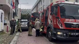 Avcılar'da kız yurdunda yangın!