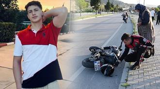 Burdur'da feci kaza! Trafik levhasına çarpan motosikletteki üniversiteli Berk'in bacağı koptu