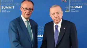 Cumhurbaşkanı Erdoğan, Almanya Başbakanı Merz'i kabul etti