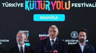 Bakan Mehmet Nuri Ersoy Türkiye Kültür Yolu Festivali'nin açılışına katıldı
