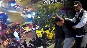 Trafik kavgasına doktorun yumruk attığı taksici öldü! Olay güvenlik kamerasında